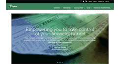 Desktop Screenshot of fortrusfinancial.com